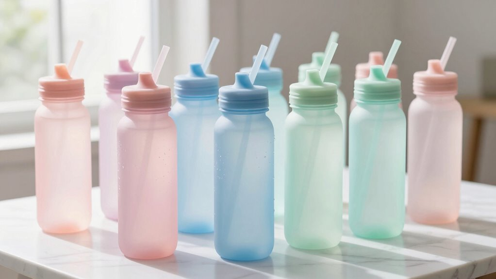 comfortable soft straw bottles